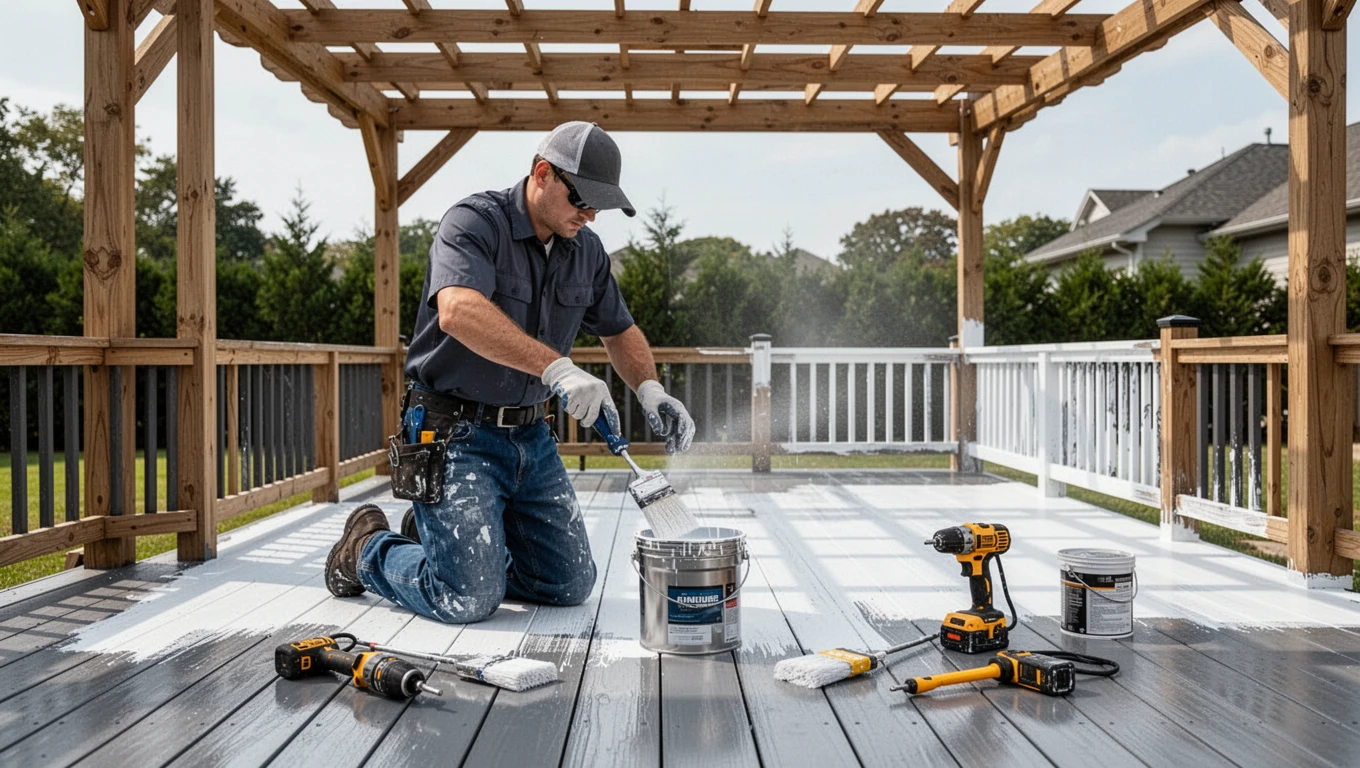 Deck & Pergola Staining