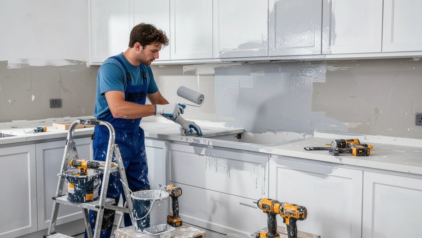 Cabinet & Kitchen Painting