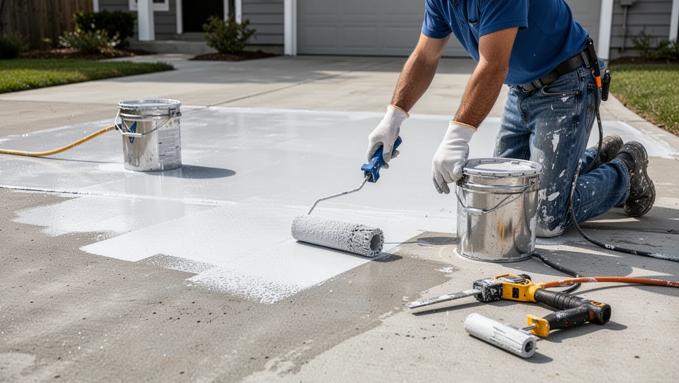 Concrete & Driveway Painting